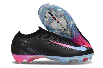 Nike Air Zoom Mercurial Vapor 16 Elite FG Firm Ground Soccer Cleats - Black/Jade/Pink