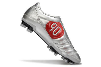 Nike Total 90 III FG Firm Ground Soccer Cleats - Silver/Black