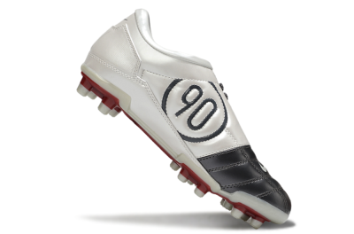 Nike Total 90 III FG Firm Ground Soccer Cleats - Grey/White/Red
