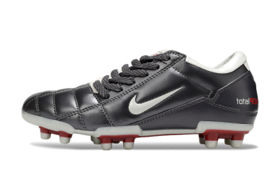 Nike Total 90 III FG Firm Ground Soccer Cleats - Grey/White/Red