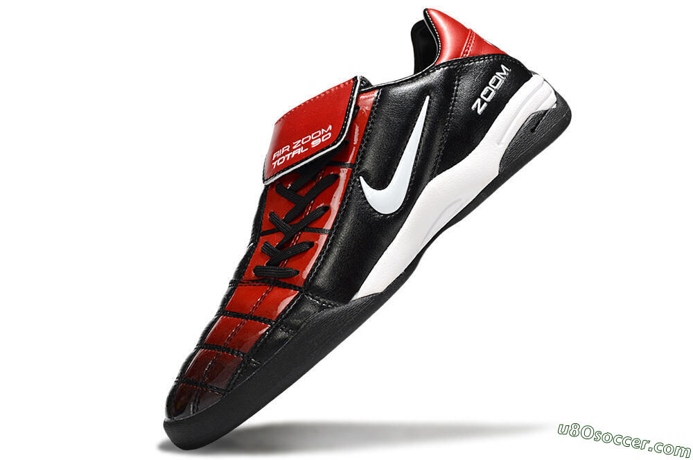 Nike Air Zoom Total 90 III IC Indoor & Futsal Soccer Shoes - Black/Red/White 5