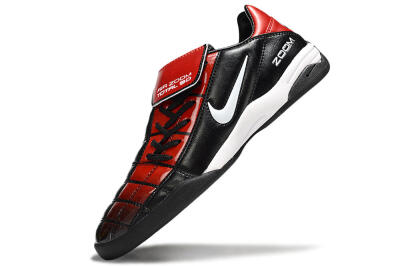 Nike Air Zoom Total 90 III IC Indoor & Futsal Soccer Shoes - Black/Red/White
