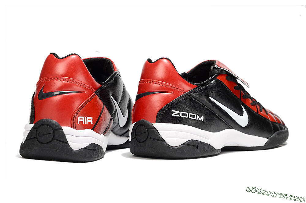 Nike Air Zoom Total 90 III IC Indoor & Futsal Soccer Shoes - Black/Red/White 6