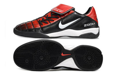Nike Air Zoom Total 90 III IC Indoor & Futsal Soccer Shoes - Black/Red/White