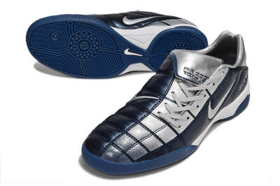 Nike Air Zoom Total 90 III IC Indoor & Futsal Soccer Shoes - Blue/Silver/White