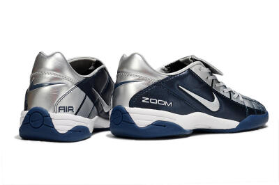 Nike Air Zoom Total 90 III IC Indoor & Futsal Soccer Shoes - Blue/Silver/White