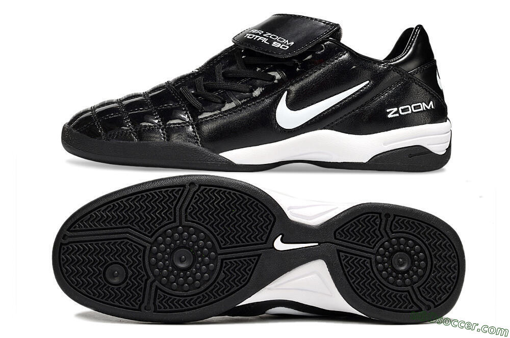 Nike Air Zoom Total 90 III IC Indoor & Futsal Soccer Shoes - Black/White 0
