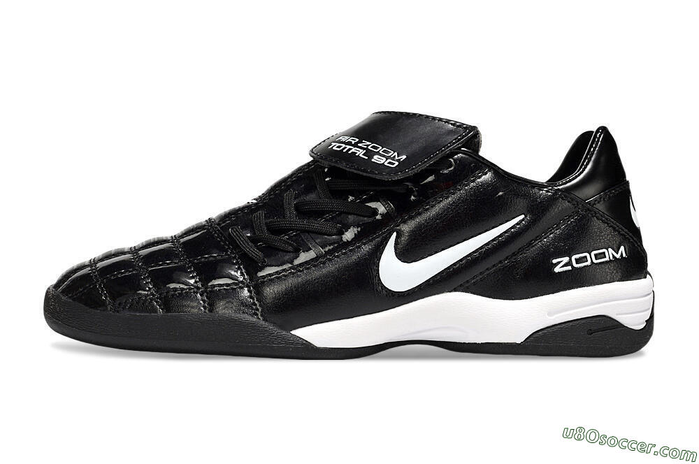 Nike Air Zoom Total 90 III IC Indoor & Futsal Soccer Shoes - Black/White 2