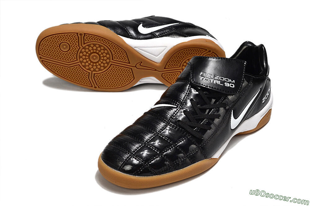 Nike Air Zoom Total 90 III IC Indoor & Futsal Soccer Shoes - Black/White 3