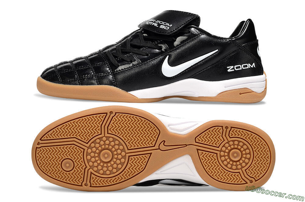 Nike Air Zoom Total 90 III IC Indoor & Futsal Soccer Shoes - Black/White 0