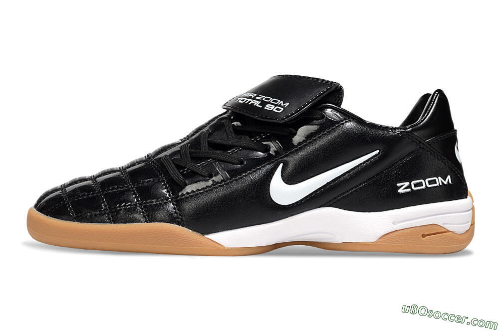 Nike Air Zoom Total 90 III IC Indoor & Futsal Soccer Shoes - Black/White 2