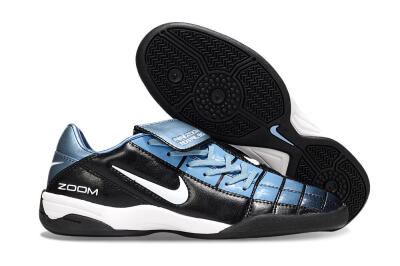Nike Air Zoom Total 90 III IC Indoor & Futsal Soccer Shoes - Black/Blue/White