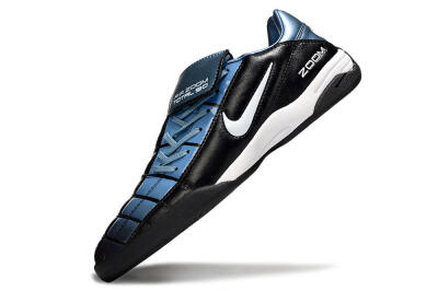 Nike Air Zoom Total 90 III IC Indoor & Futsal Soccer Shoes - Black/Blue/White