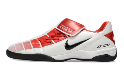 Nike Air Zoom Total 90 III IC Indoor & Futsal Soccer Shoes - White/Red/Black