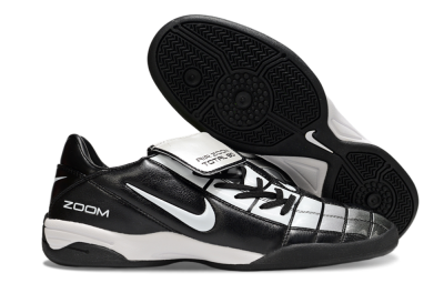 Nike Air Zoom Total 90 III IC Indoor & Futsal Soccer Shoes - Black/White