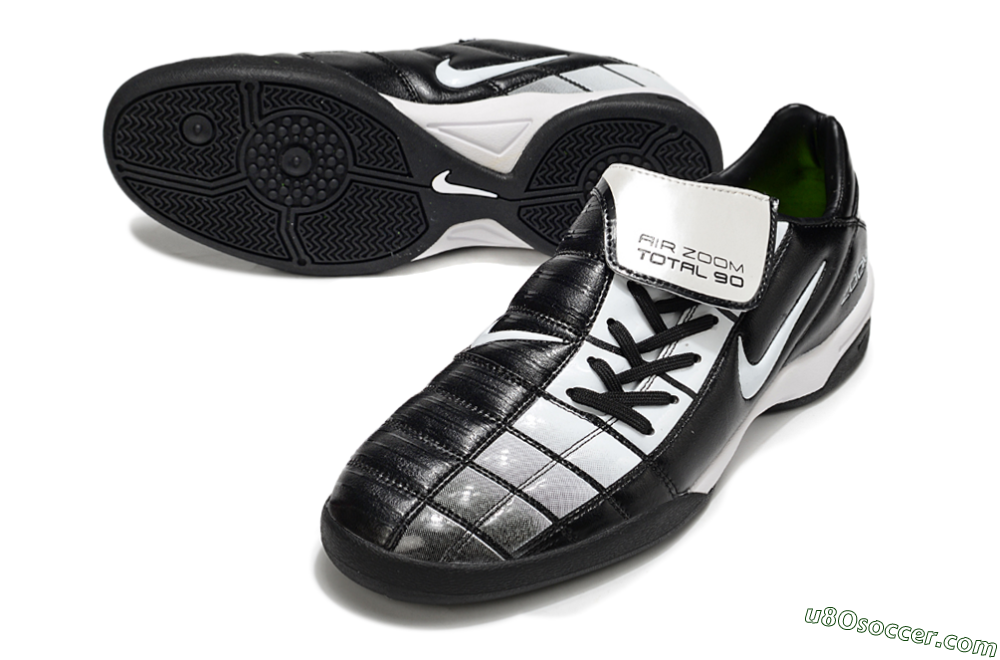 Nike Air Zoom Total 90 III IC Indoor & Futsal Soccer Shoes - Black/White 3