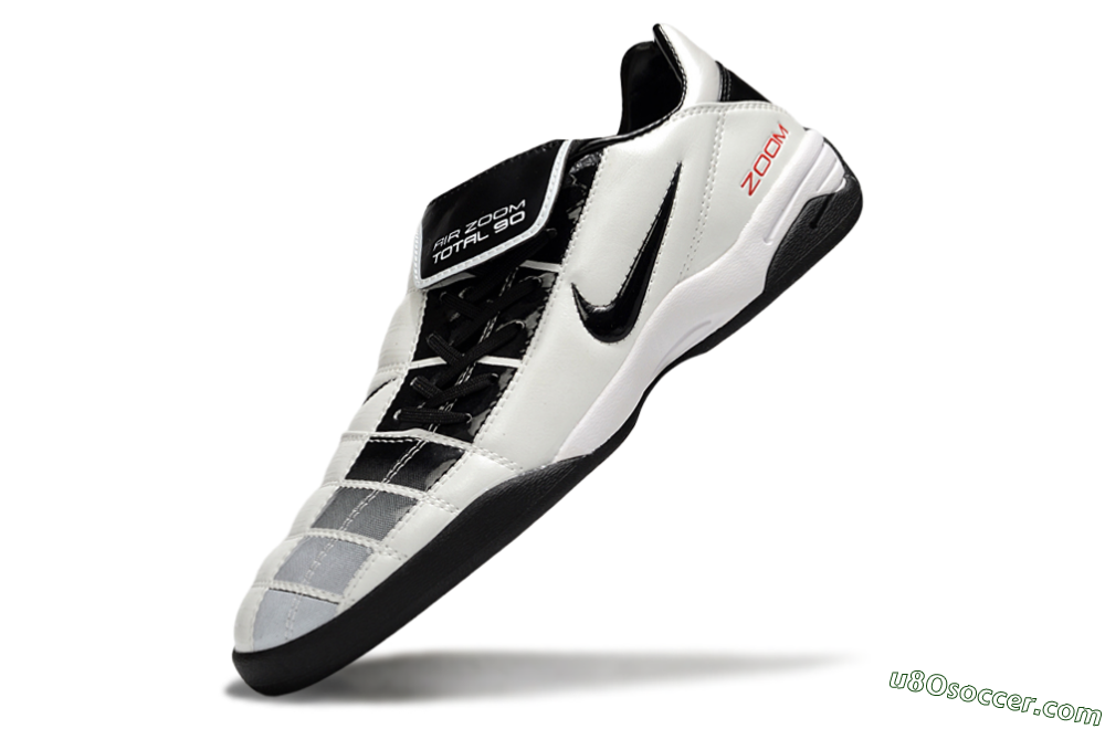 Nike Air Zoom Total 90 III IC Indoor & Futsal Soccer Shoes - White/Black 5