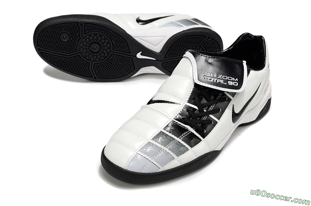 Nike Air Zoom Total 90 III IC Indoor & Futsal Soccer Shoes - White/Black 3