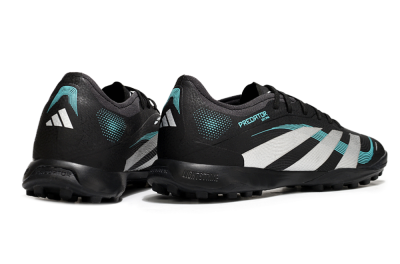 Adidas Predator 25 Elite TF Artificial Turf Soccer Shoes - Black/White/Jade