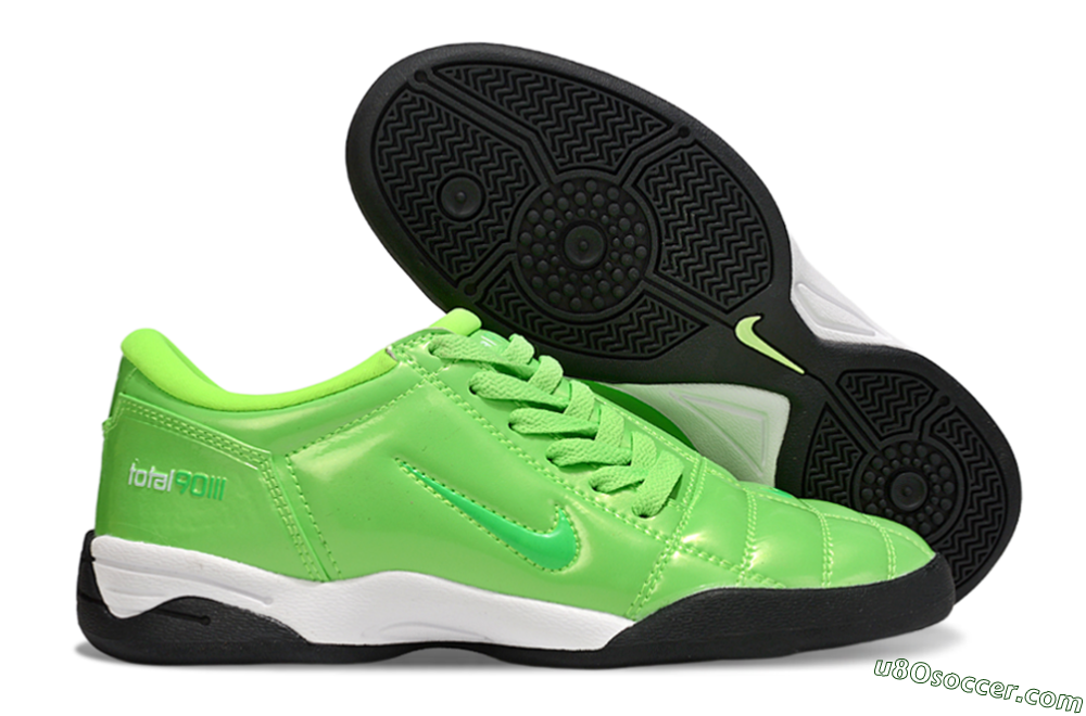 Nike Total 90 III IC Indoor & Futsal Soccer Shoes - Green/White 1