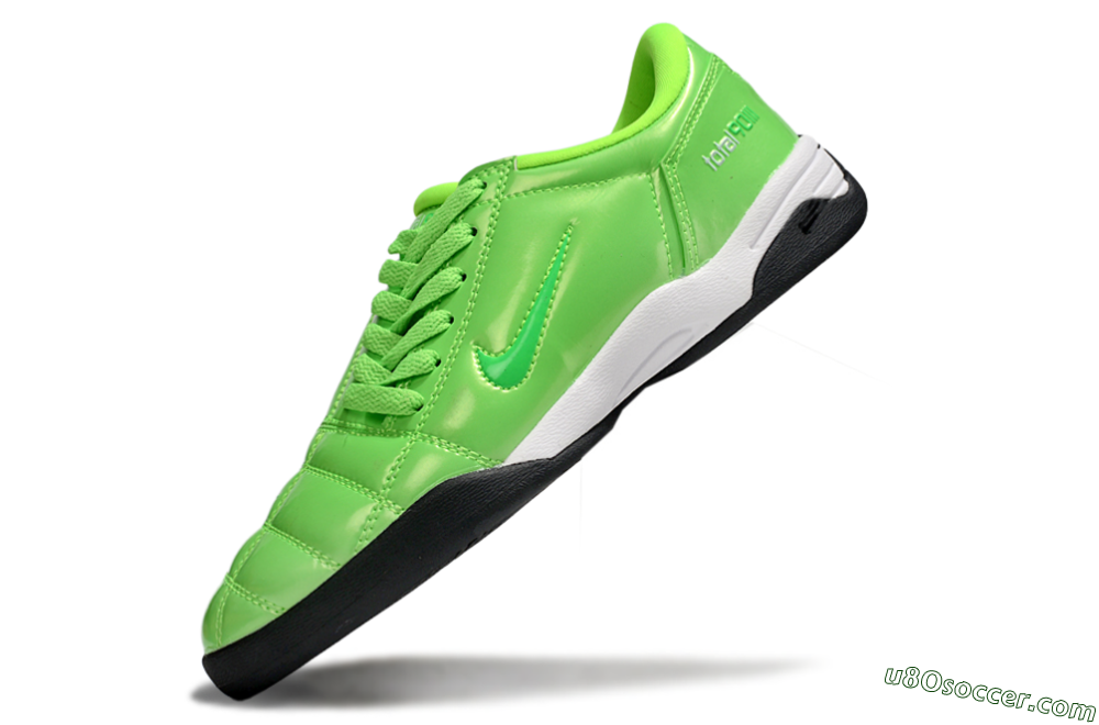 Nike Total 90 III IC Indoor & Futsal Soccer Shoes - Green/White 5