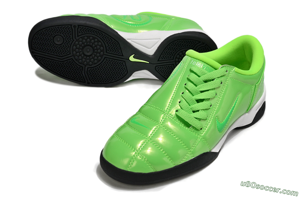 Nike Total 90 III IC Indoor & Futsal Soccer Shoes - Green/White 3