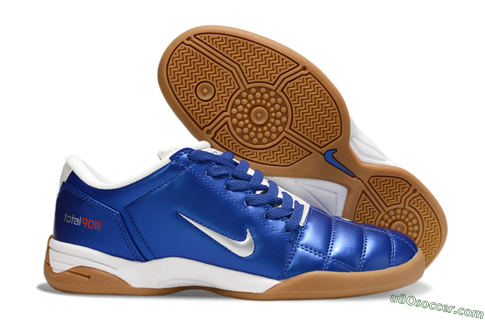 Nike Total 90 III IC Indoor & Futsal Soccer Shoes - Blue/White 1