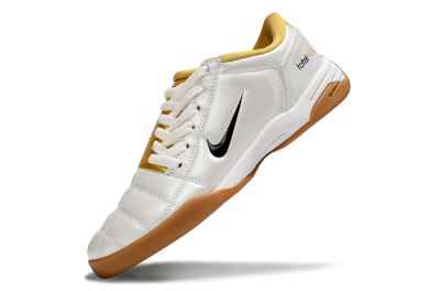 Nike Total 90 III IC Indoor & Futsal Soccer Shoes - White/Black/Yellow