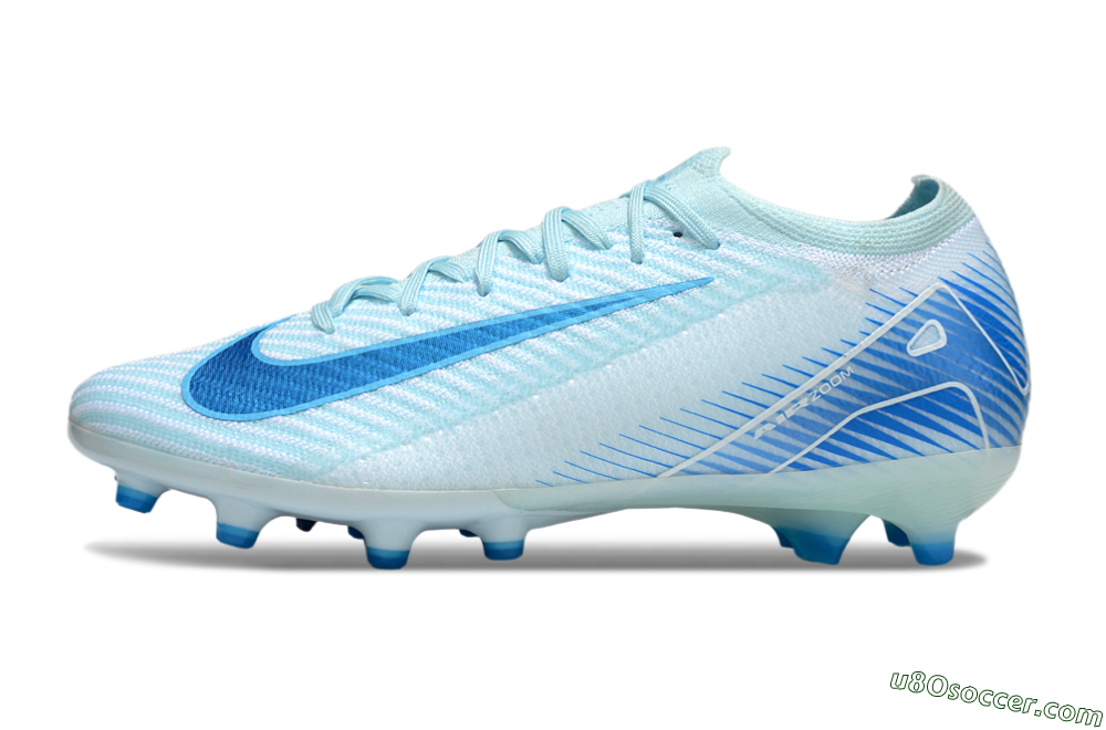 Nike Air Zoom Mercurial Vapor 16 Elite AG Artificial Grass Soccer Cleats - Jade/White 2