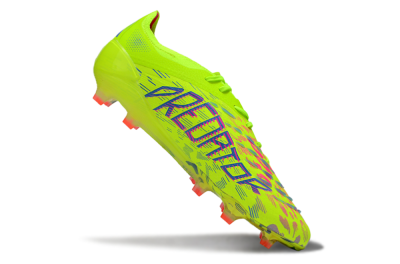 Adidas Predator 25 Elite FG Firm Ground Soccer Cleats - Yellow/Blue/Red