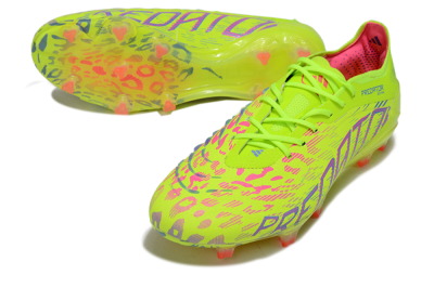 Adidas Predator 25 Elite FG Firm Ground Soccer Cleats - Yellow/Blue/Red