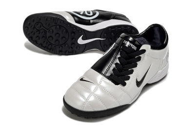Nike Total 90 III TF Artificial Turf Soccer Shoes - White/Black
