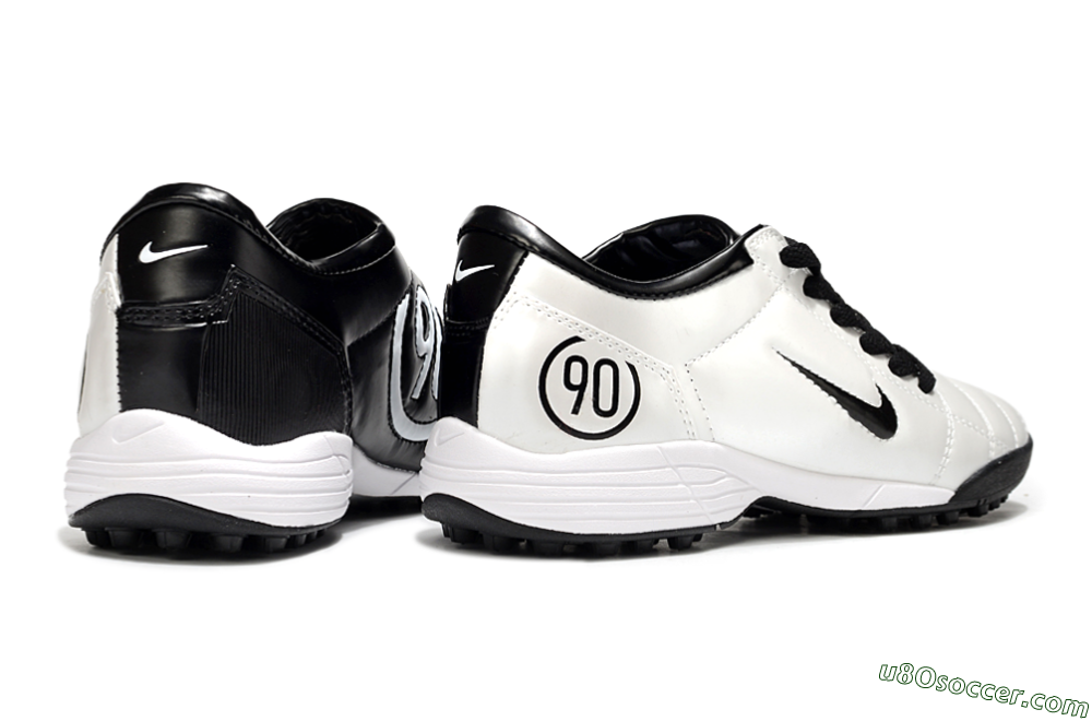 Nike Total 90 III TF Artificial Turf Soccer Shoes - White/Black 6