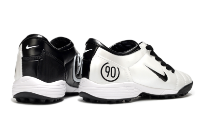 Nike Total 90 III TF Artificial Turf Soccer Shoes - White/Black