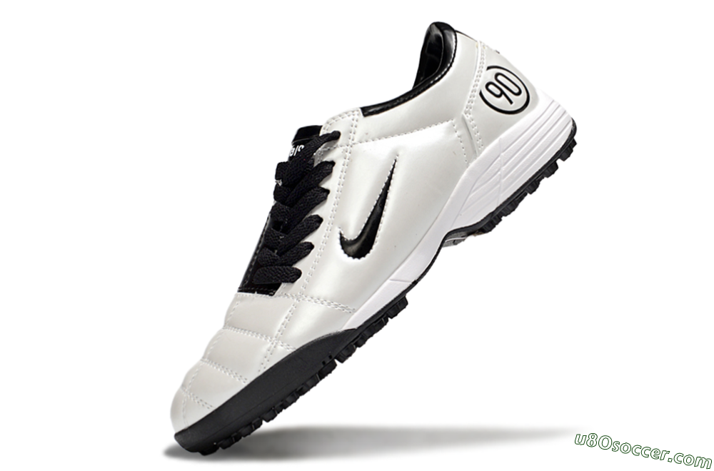 Nike Total 90 III TF Artificial Turf Soccer Shoes - White/Black 5