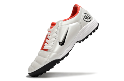 Nike Total 90 III TF Artificial Turf Soccer Shoes - White/Black/Red