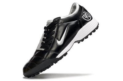 Nike Total 90 III TF Artificial Turf Soccer Shoes - Black/Silver/White