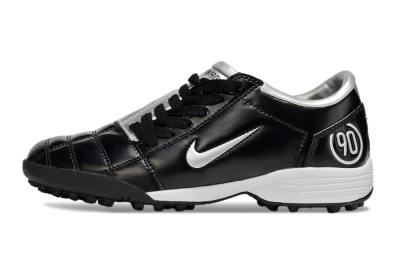 Nike Total 90 III TF Artificial Turf Soccer Shoes - Black/Silver/White