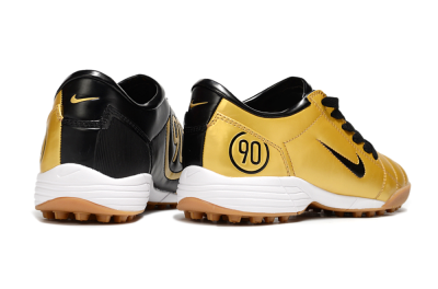 Nike Total 90 III TF Artificial Turf Soccer Shoes - Gold/Black/White