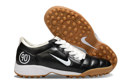 Nike Total 90 III TF Artificial Turf Soccer Shoes - Black/White