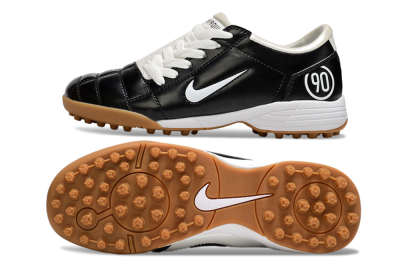 Nike Total 90 III TF Artificial Turf Soccer Shoes - Black/White