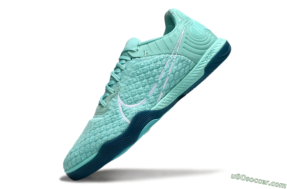 Nike React Gato IC Indoor & Futsal Soccer Shoes - Jade/White 5