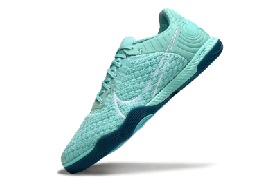 Nike React Gato IC Indoor & Futsal Soccer Shoes - Jade/White