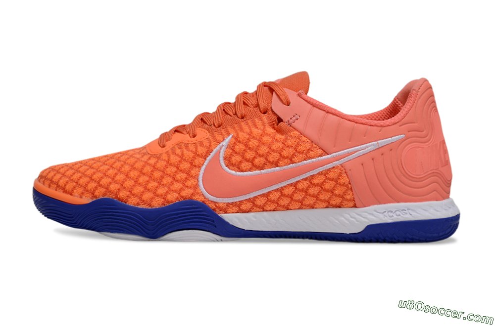 Nike React Gato IC Indoor & Futsal Soccer Shoes - Red/White/Blue 2