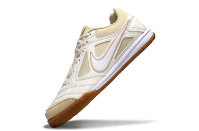 Nike SB Gato IC Indoor & Futsal Soccer Shoes - White/Beige