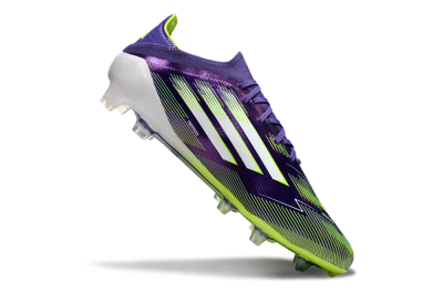 Adidas F50 Elite FG Firm Ground Soccer Cleats - Purple/White/Yellow