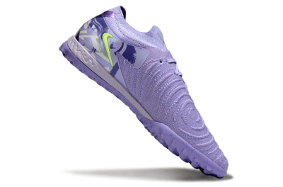 Nike Phantom GX 2 Elite TF Artificial Turf Soccer Shoes - Purple/Yellow