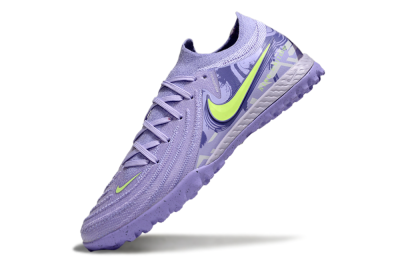 Nike Phantom GX 2 Elite TF Artificial Turf Soccer Shoes - Purple/Yellow