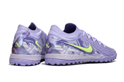 Nike Phantom GX 2 Elite TF Artificial Turf Soccer Shoes - Purple/Yellow