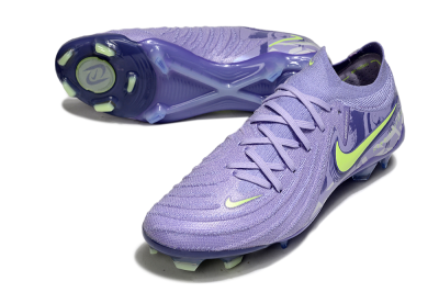 Nike Phantom GX 2 Elite FG Firm Ground Soccer Cleats - Purple/Yellow